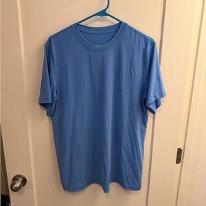 lululemon athletica blue jersey training Tee